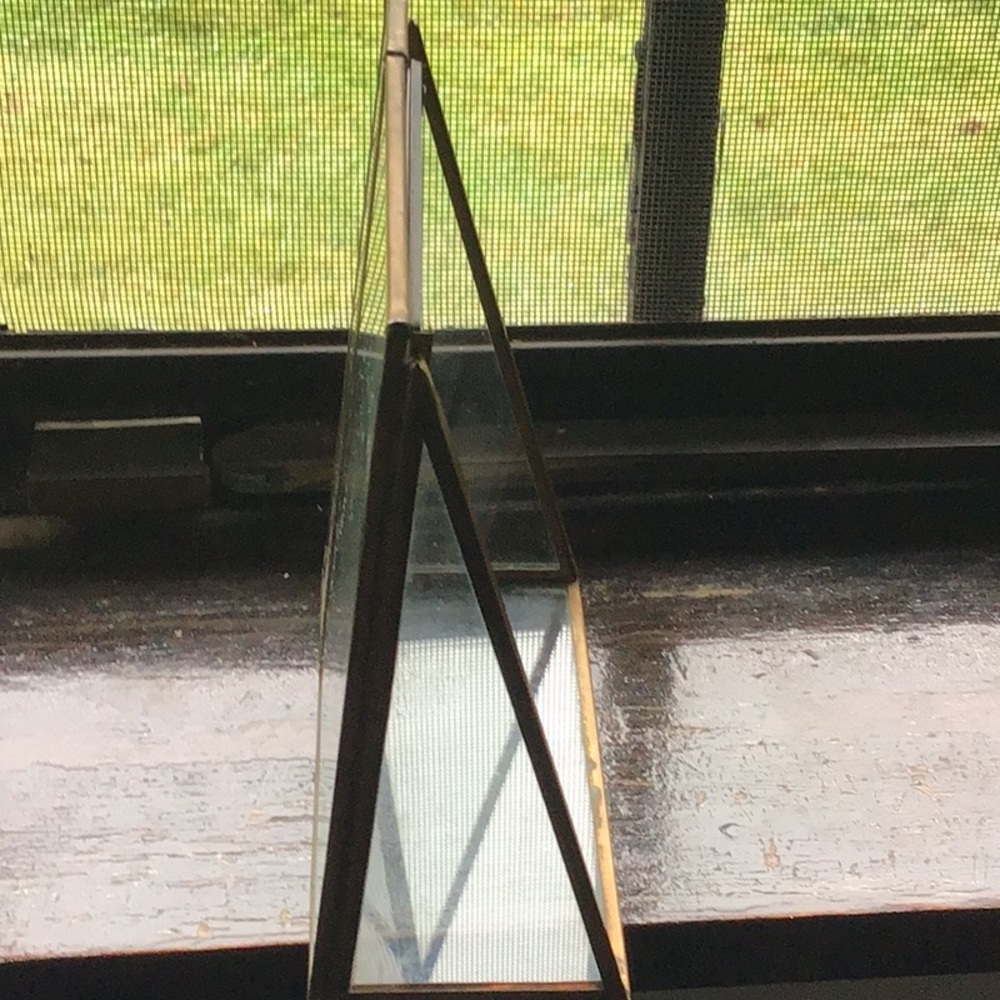 Anthropologie Glass & Metal Frame New with Tags - Picture 2 of 4